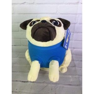 Gemma Correll Ripple Junction Pugs Not Drugs Stuffed Plush Dog in Blue T Shirt